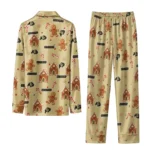 Colorado Buffaloes Long Pajama Set Personalized Candy Scatter Gold Best Selling