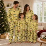 Colorado Buffaloes Long Pajama Set Personalized Ribbon Chains Gold Best Selling