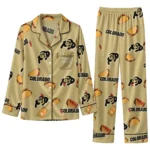 Colorado Buffaloes Long Pajama Set Personalized Snack Scatter Gold Best Selling