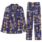 Colorado Rockies Long Pajama Set Personalized Animal Scatter Blue Best Selling