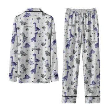 Colorado Rockies Long Pajama Set Personalized Character Scatter Fashion Forward