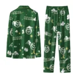 Colorado State Rams Long Pajama Set Custom Cloud Stars Green Best Selling