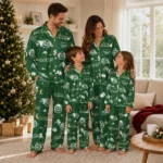 Colorado State Rams Long Pajama Set Custom Cloud Stars Green Best Selling