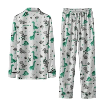 Dallas Stars Long Pajama Set Personalized Character Scatter Fashion Forward