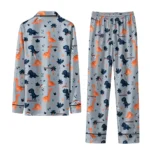 Denver Broncos Long Pajama Set Custom Character Scatter Best Selling