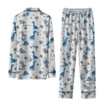 Drake Bulldogs Long Pajama Set Customized Character Scatter Best Selling