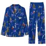 Duke Blue Devils Long Pajama Set - Custom Sprig Scatter Blue 1 Duke Blue Devils Long Pajama Set Custom Sprig Scatter Blue Best Selling