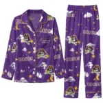 East Carolina Pirates Long Pajama Set - Personalized Cloud Stars Purple 1 East Carolina Pirates Long Pajama Set Personalized Cloud Stars Purple Best Selling