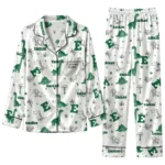 Eastern Michigan Eagles Long Pajama Set - Personalized Character Scatter 1 Eastern Michigan Eagles Long Pajama Set Personalized Character Scatter Best Selling