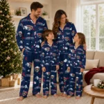 Florida Panthers Long Pajama Set Customized Cloud Stars Red Best Selling