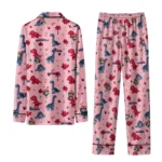 Florida Panthers Long Pajama Set Personalized Character Scatter Best Selling