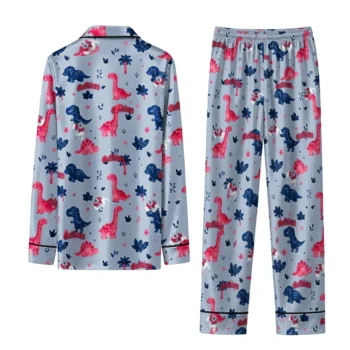 Fresno State Bulldogs Long Pajama Set Customized Character Scatter Fashion Forward