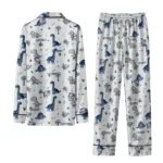 Georgia Southern Eagles Long Pajama Set Customized Character Scatter Best Selling