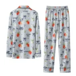 Georgia Southern Eagles Long Pajama Set Customized Ribbon Florals Blue Best Selling