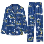 Golden State Warriors Long Pajama Set - Customized Cloud Stars Blue 1 Golden State Warriors Long Pajama Set Customized Cloud Stars Blue Best Selling