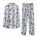 houston astros long pajama set custom ribbon florals blue best selling.webp