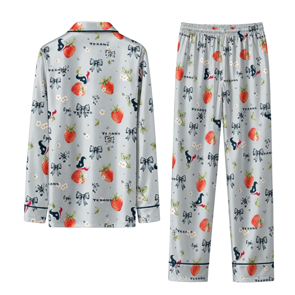 houston texans long pajama set personalized ribbon florals blue fashion forward.webp houston texans long pajama set personalized ribbon florals blue fashion forward.webp