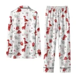 Indiana Hoosiers Long Pajama Set Custom Character Scatter Best Selling