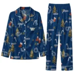 Indianapolis Colts Long Pajama Set - Custom Sprig Scatter Blue 1 Indianapolis Colts Long Pajama Set Custom Sprig Scatter Blue Best Selling