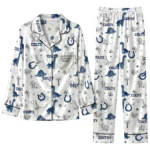 Indianapolis Colts Long Pajama Set - Customized Character Scatter 1 Indianapolis Colts Long Pajama Set Customized Character Scatter Best Selling
