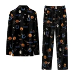 indianapolis colts long pajama set personalized icon confetti black best selling.webp