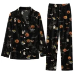 jacksonville jaguars long pajama set custom icon confetti black best selling.webp