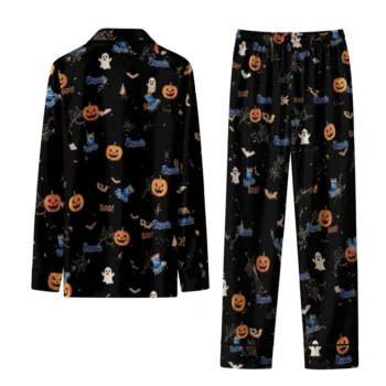kansas city royals long pajama set custom icon confetti black fashion forward.webp