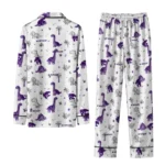 Kansas State Wildcats Long Pajama Set Personalized Character Scatter Best Selling