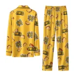 Kennesaw State Owls Long Pajama Set Personalized Snack Scatter Gold Best Selling