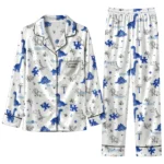 Kentucky Wildcats Long Pajama Set Customized Character Scatter Best Selling