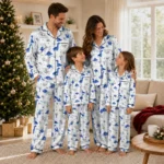 Kentucky Wildcats Long Pajama Set Customized Character Scatter Best Selling