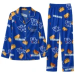 Kentucky Wildcats Long Pajama Set - Customized Snack Scatter Blue 1 Kentucky Wildcats Long Pajama Set Customized Snack Scatter Blue Best Selling