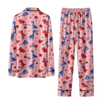 La Tech Long Pajama Set Custom Character Scatter Fashion Forward