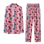 Los Angeles Angels Long Pajama Set Custom Character Scatter Best Selling