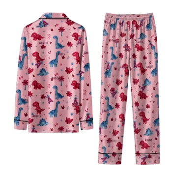 Los Angeles Angels Long Pajama Set Custom Character Scatter Fashion Forward