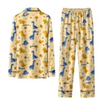 Los Angeles Rams Long Pajama Set Custom Character Scatter Best Selling