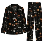 Louisiana Monroe Warhawks Long Pajama Set Customized Icon Confetti Black Best Selling