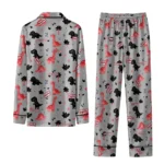 Louisiana Ragin Cajuns Long Pajama Set Customized Character Scatter Best Selling