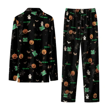 Marshall Thundering Herd Long Pajama Set Customized Icon Confetti Black Fashion Forward