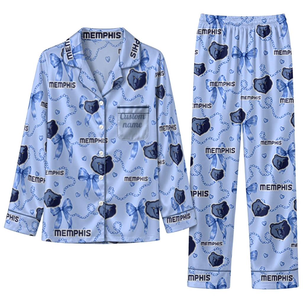 memphis grizzlies long pajama set custom ribbon chains blue best selling.webp memphis grizzlies long pajama set custom ribbon chains blue best selling.webp