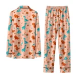 Miami Dolphins Long Pajama Set Customized Character Scatter Best Selling