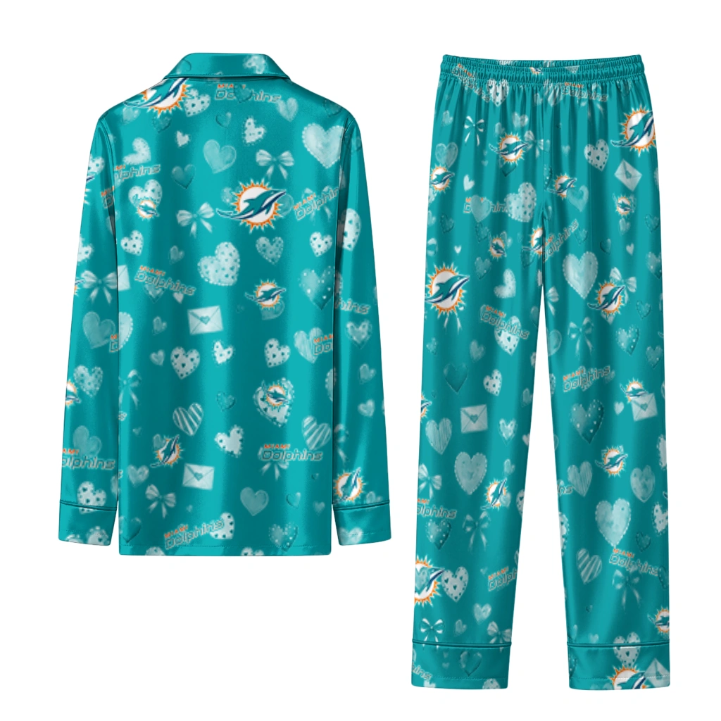 miami dolphins long pajama set customized heart charms aqua fashion forward.webp miami dolphins long pajama set customized heart charms aqua fashion forward.webp