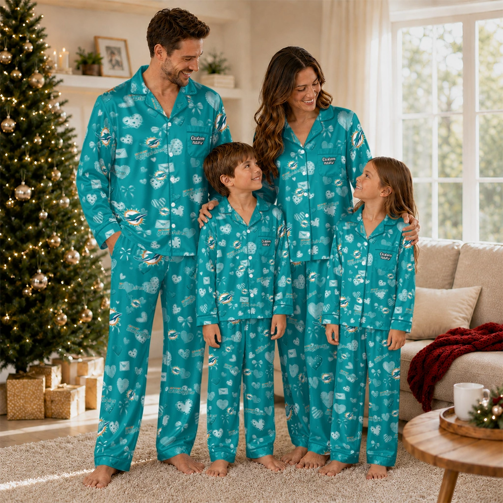 miami dolphins long pajama set customized heart charms aqua latest model.webp miami dolphins long pajama set customized heart charms aqua latest model.webp