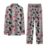 Miami Redhawks Long Pajama Set Personalized Character Scatter Best Selling