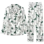 Michigan State Spartans Long Pajama Set - Custom Character Scatter 1 Michigan State Spartans Long Pajama Set Custom Character Scatter Best Selling