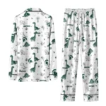 Michigan State Spartans Long Pajama Set Custom Character Scatter Best Selling