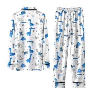 Middle Tennessee Blue Raiders Long Pajama Set Customized Character Scatter Fashion Forward