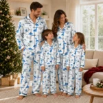 Middle Tennessee Blue Raiders Long Pajama Set Customized Character Scatter Best Selling