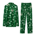 milwaukee bucks long pajama set custom heart charms green best selling.webp