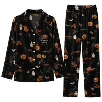 Minnesota Golden Gophers Long Pajama Set Personalized Icon Confetti Black Best Selling